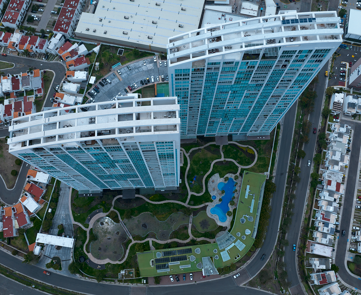 Vista aérea Juriquilla Towers