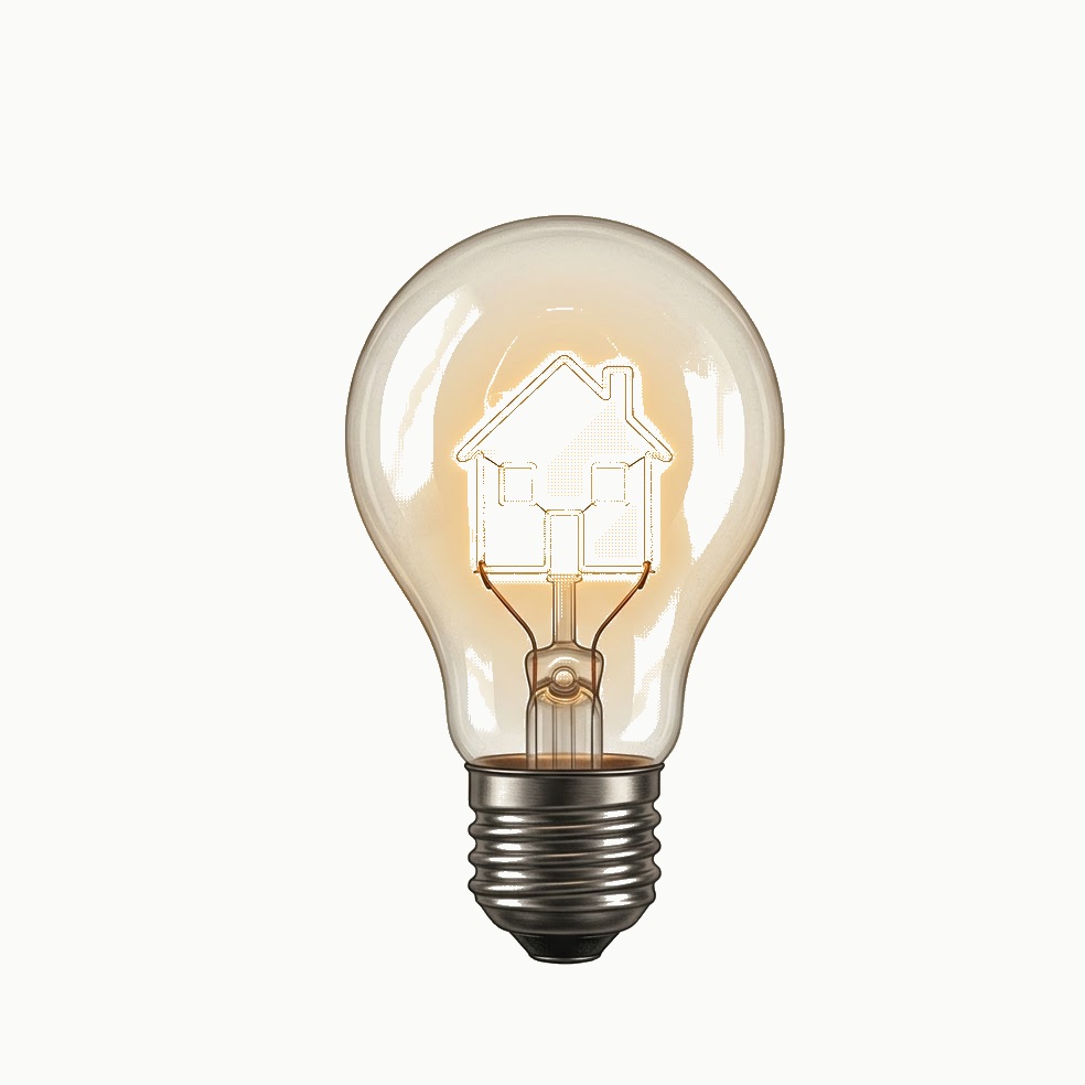 Lightbulb con casa